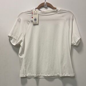 Women's White Crop Top